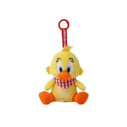 Tom Cat &  Jerry Mouse Checkerboard Series Fur Pendant - Little Duck